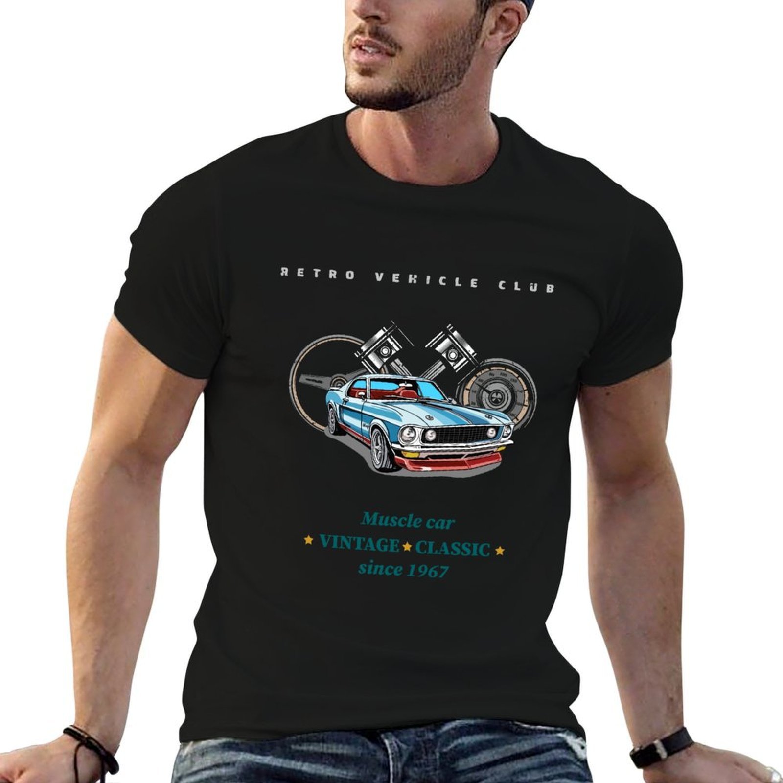 Collectible Vintage Matches - เสื้อยืดวินเทจคอลเลคชั่นกราฟิก 2 ลายพิมพ์เข้ากันทุกแบบแขนสั้น