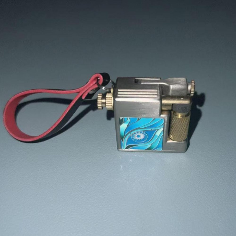 Vintage Collectible Lighters - ไฟแช็กโลหะวินเทจแบบล้อเจียร, ไฟแช็กทรงลูกบาศก์ขนาดเล็กเรืองแสง, กล่องของขวัญสำหรับแฟนหนุ่มสะสมงานอดิเรก (ไม่รวมน้ำมัน)