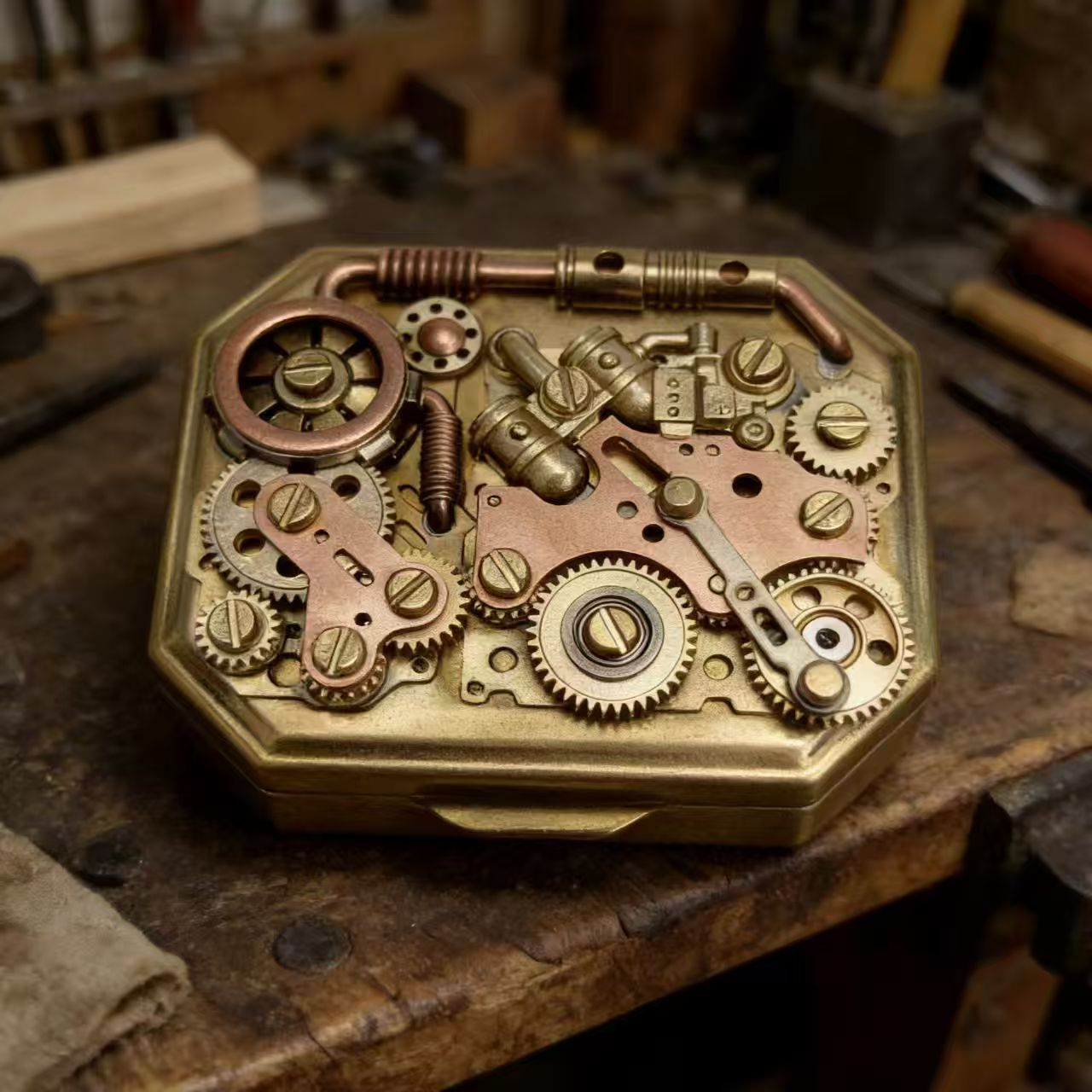 ไฟแช็กน้ำมันก๊าดทองแดงแท้สไตล์ - Vintage Collectible Lighters บทวิจารณ์และราคา