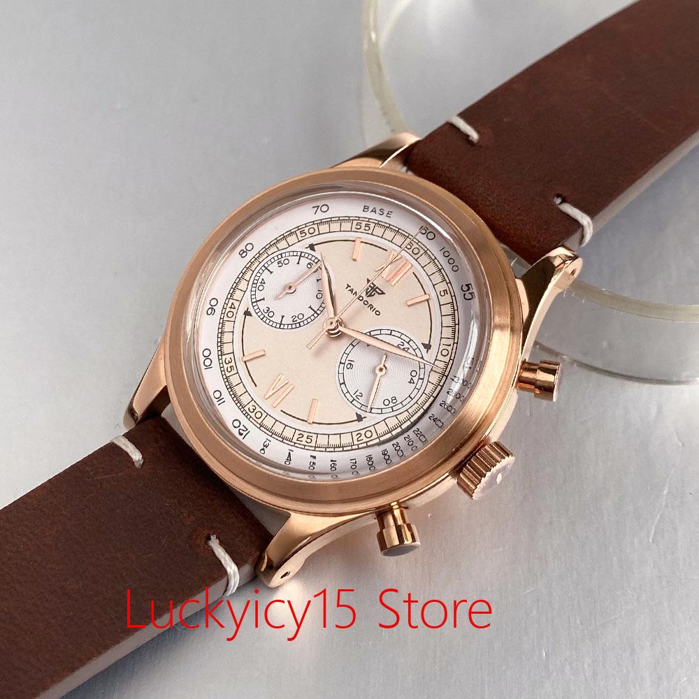 38 มม.วินเทจ โรสโกลด์นาฬิกาควอ - Vintage Collectible Watches บทวิจารณ์และราคา