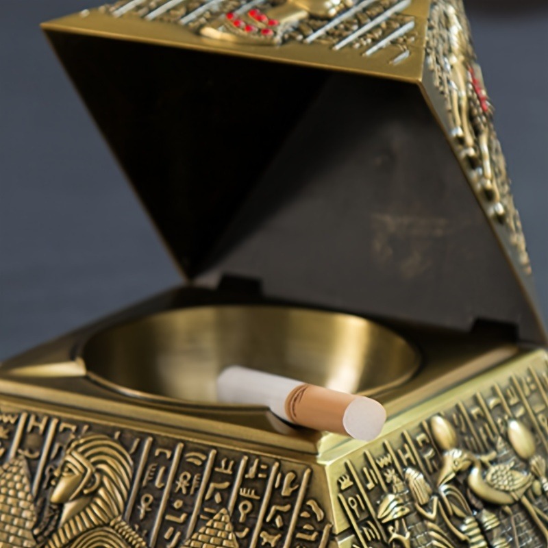 ที่เขี่ยบุหรี่รูปปิรามิดฟาโรห์ - Vintage Collectible Ashtrays บทวิจารณ์และราคา