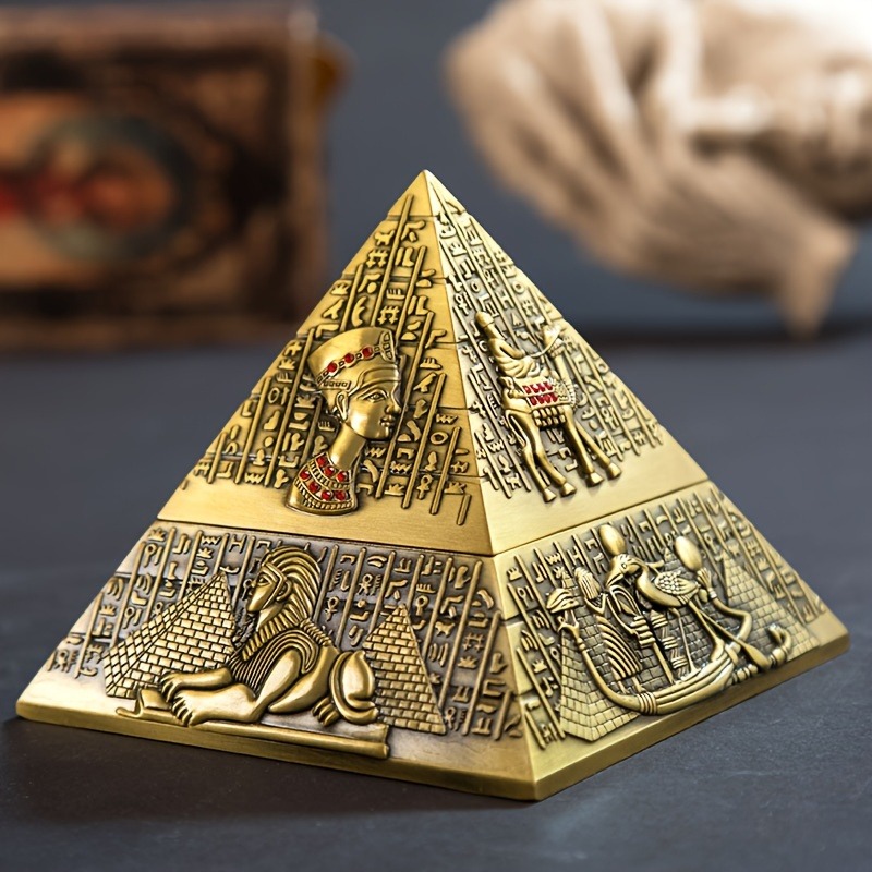 ที่เขี่ยบุหรี่รูปปิรามิดฟาโรห์ - Vintage Collectible Ashtrays บทวิจารณ์และราคา