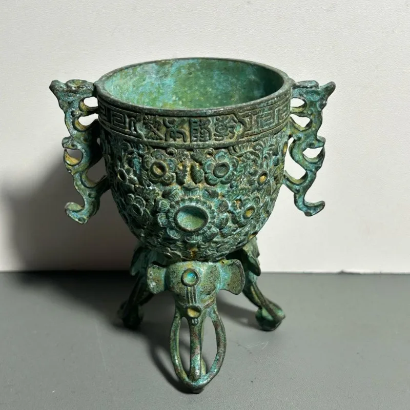 ถ้วยพิธีกรรมทองสัมฤทธิ์โบราณ ด - Collectible Vintage Wine บทวิจารณ์และราคา