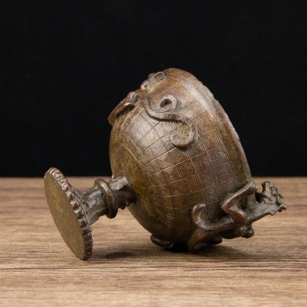 เครื่องประดับถ้วยลายมังกรคู่สไ - Vintage Collectible Ornaments บทวิจารณ์และราคา