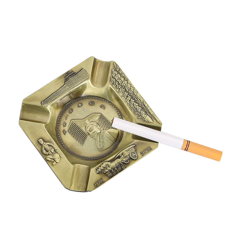 ที่เขี่ยบุหรี่วินเทจทำจากโลหะผ - Vintage Collectible Ashtrays บทวิจารณ์และราคา
