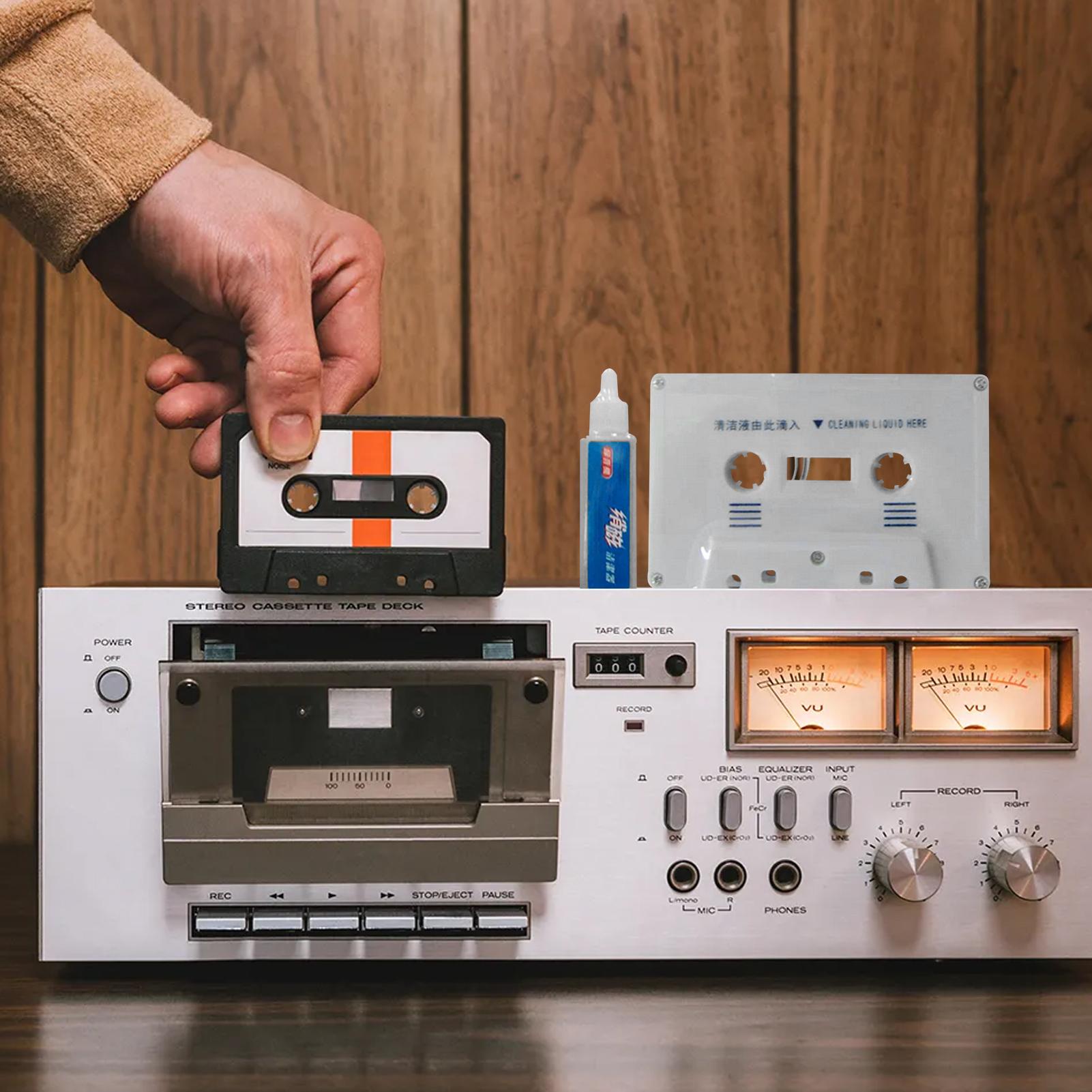 เทปคาสเซ็ตสำหรับทำความสะอาดหัว - Cassette Tape Head บทวิจารณ์และราคา