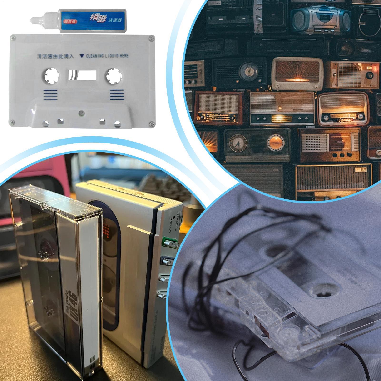 เทปคาสเซ็ตสำหรับทำความสะอาดหัว - Cassette Tape Head บทวิจารณ์และราคา