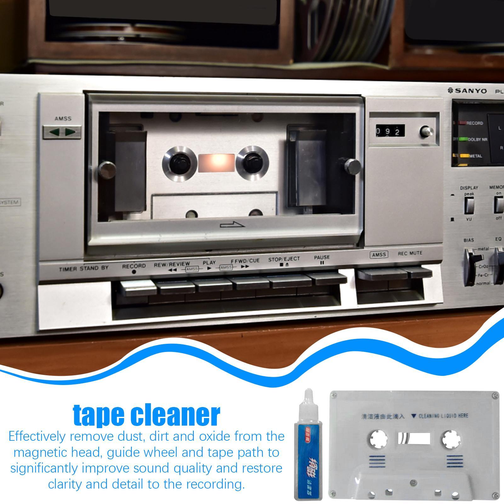 เทปคาสเซ็ตสำหรับทำความสะอาดหัว - Cassette Tape Head บทวิจารณ์และราคา