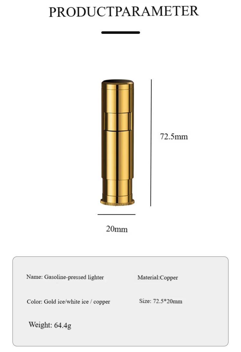ไฟแช็คทรงกระบอกทองเหลืองวินเทจ - Vintage Collectible Lighters บทวิจารณ์และราคา