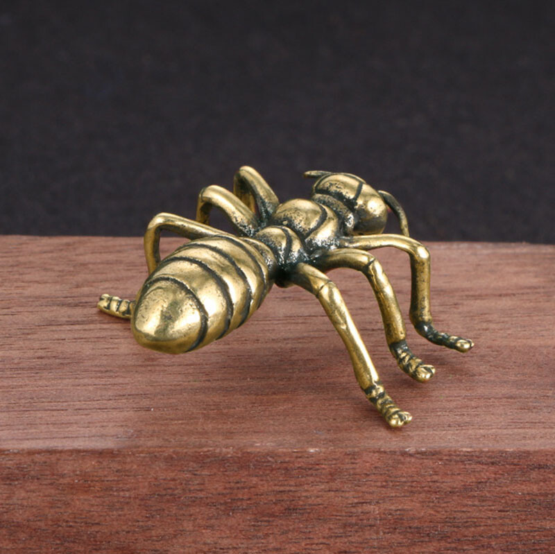 รูปปั้นมดน้ำเต้าทองเหลืองแท้สไ - Vintage Collectible Ornaments บทวิจารณ์และราคา